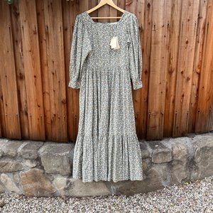 DÔEN Tide Cream Tisbury Paisley Dress